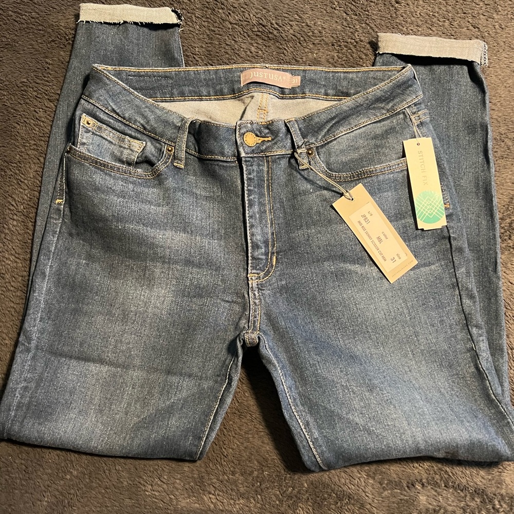 Just USA skinny jeans size 12
